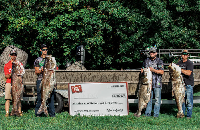 cajun 8 bowfishing tournament winners for 2023