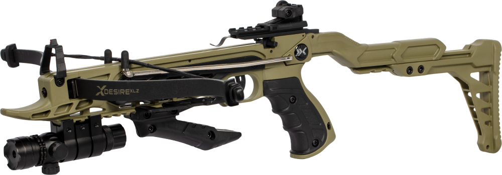 Desire XLZ Pistol Crossbow, a compact crossbow from Bear Archery