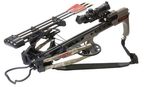 BearX Constrictor Pro hunting crossbow on a transparent background.