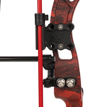 Cajun Bowfishing Arrow Caddy designed to securely hold a single arrow, perfect for bowfishers using spin-cast reels.