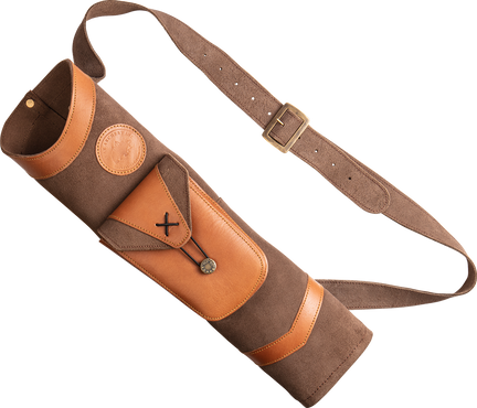 Traditional Back Quiver - Arrow Quiver - Leather Arrow Quiver
