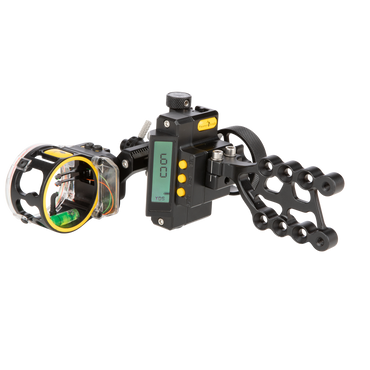 Trophy Ridge Digital React Trio Pro Bow Sight - 3 Pin Bow Sight - Digital Bow Sight - Best Compound Bow Sight